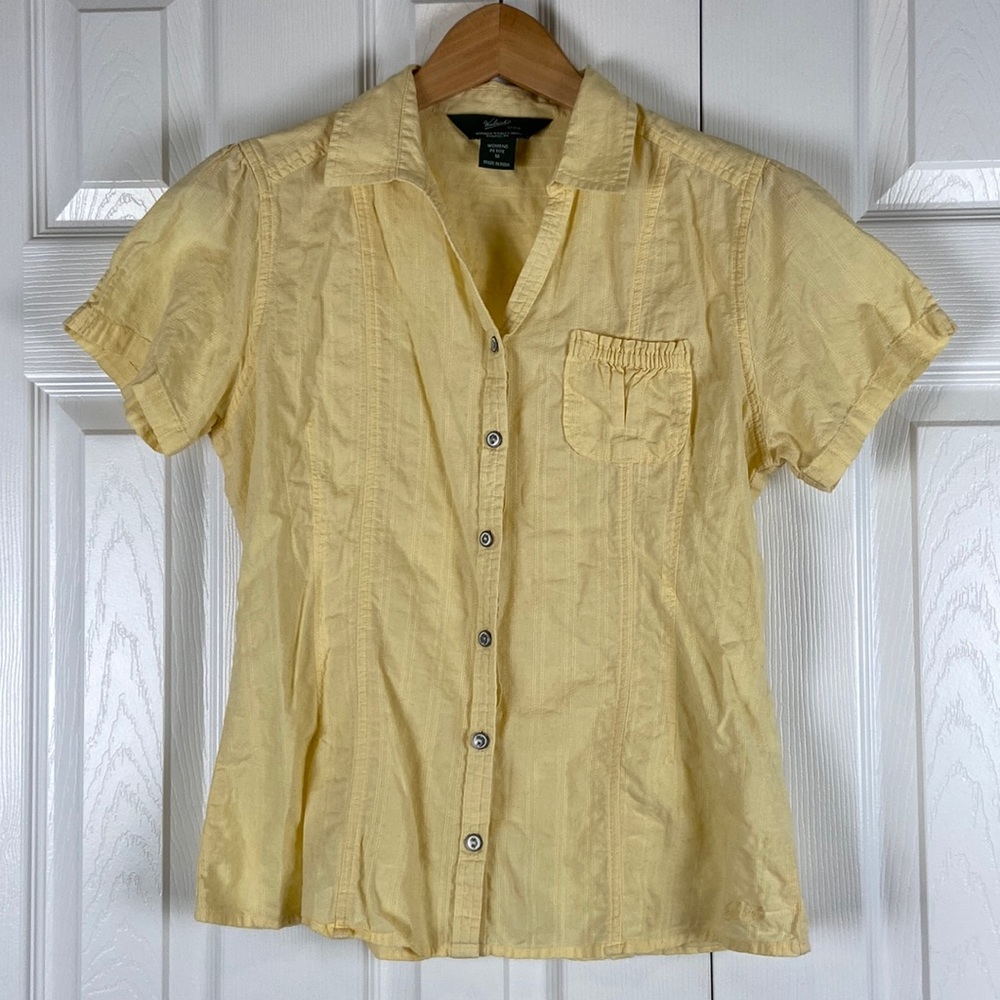 Woolrich , women’s button down, petite M